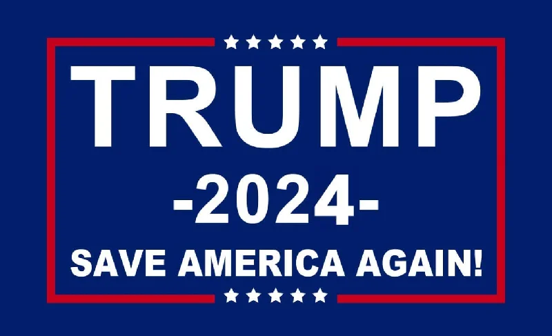  Trump 2024 Save America Again Flag - 3x5 Feet Heavy Duty Outdoor - Made in USA