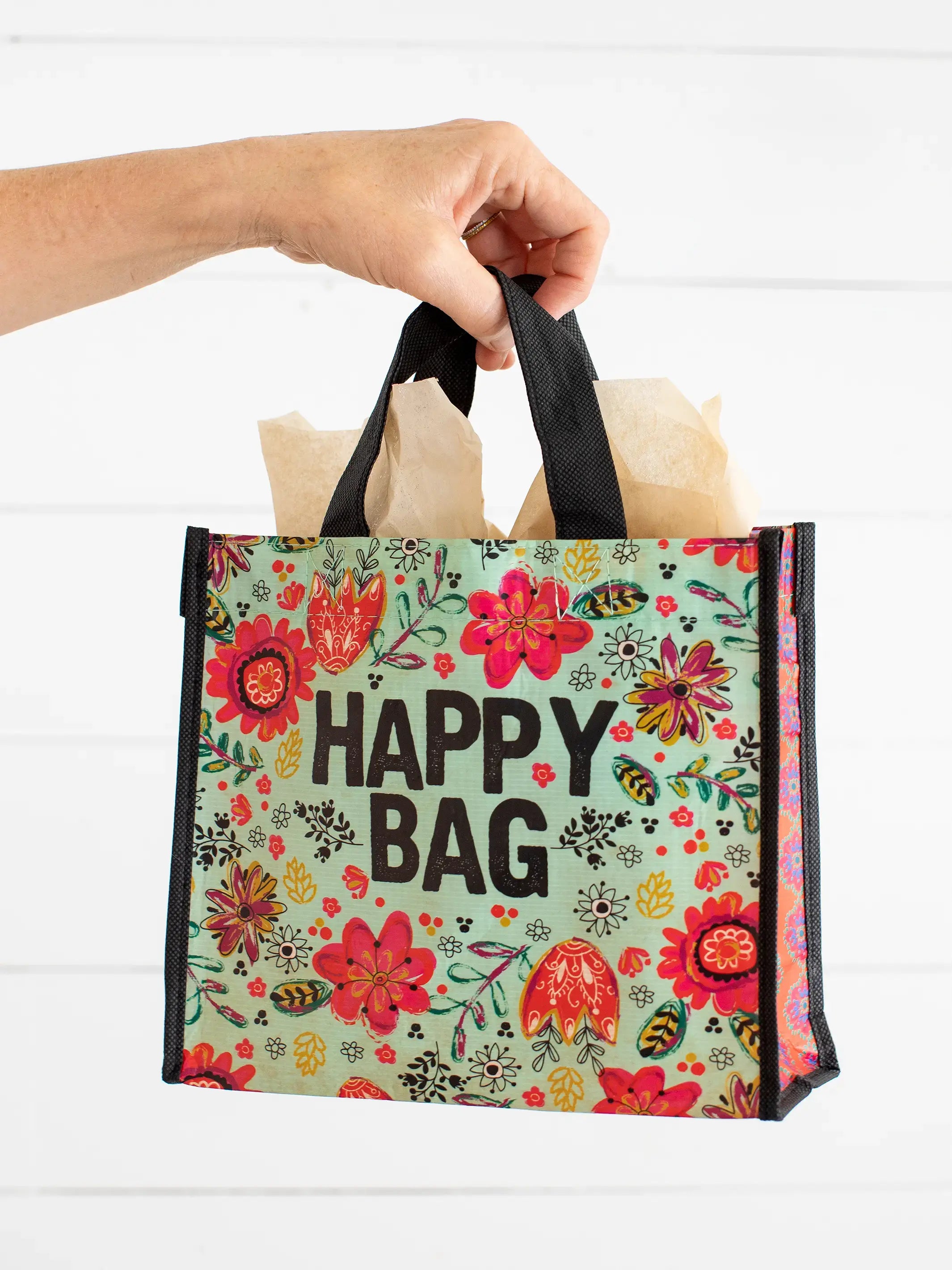  Medium Happy Bag, Set of 3 - Turquoise