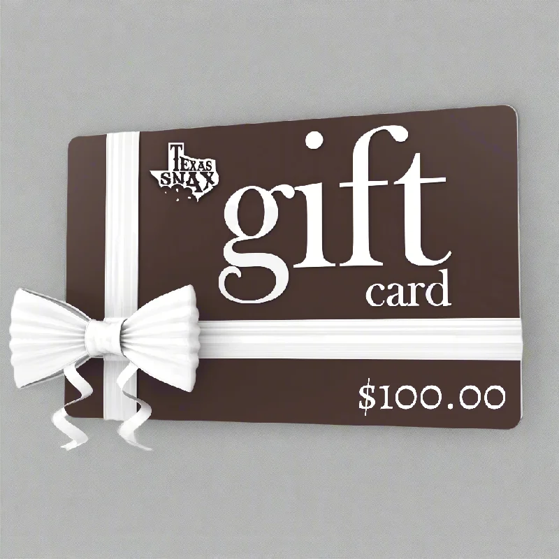 Pet Products Texas Snax Gift Cards