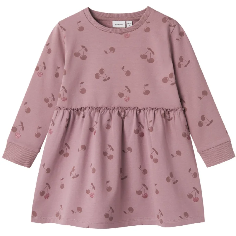 - Rabbit grass rack to prevent waste food box Name It Elderberry Bella Sweat Dress