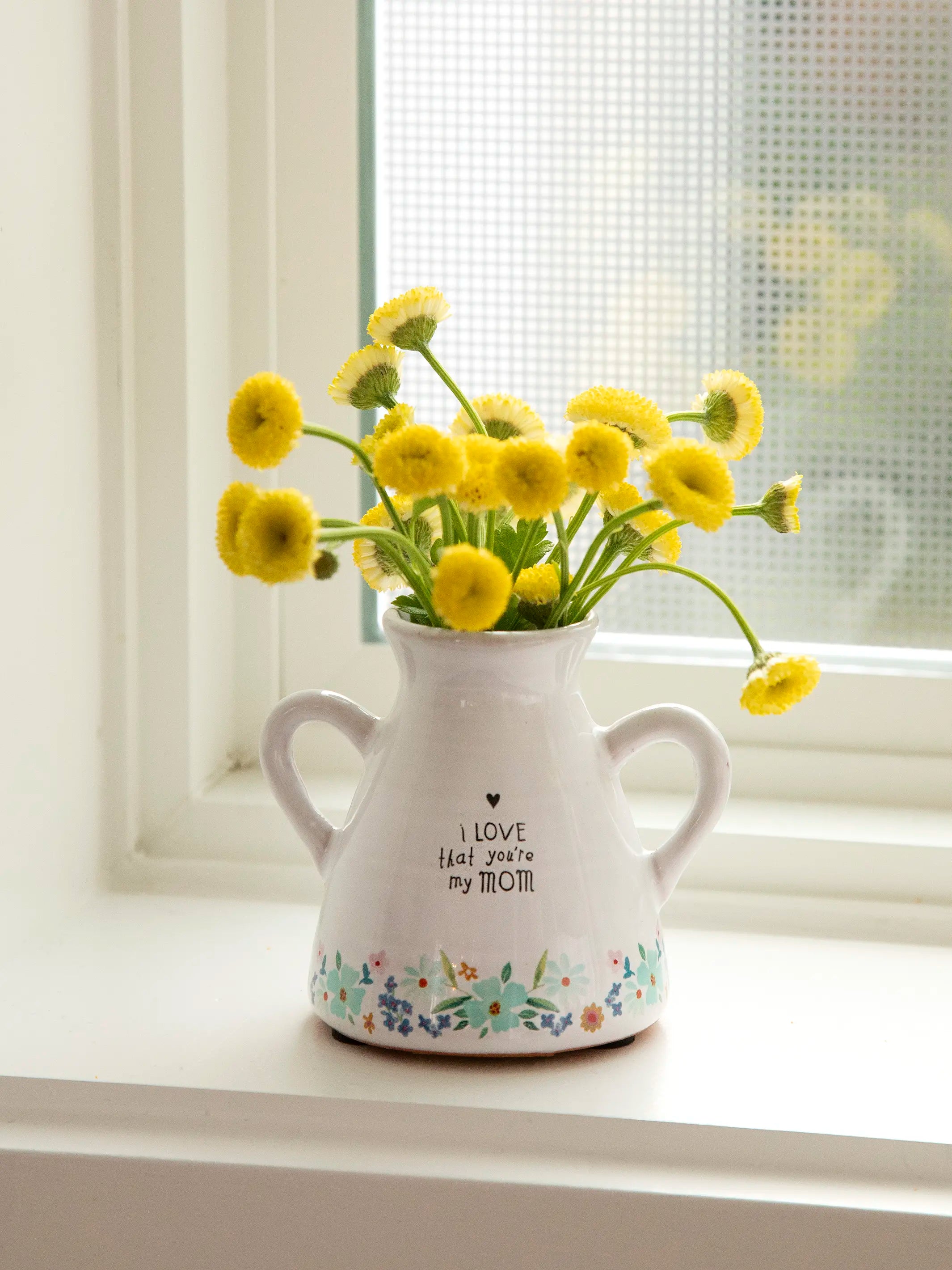 - Winter warm clothes for short-haired dogs Artisan Bud Vase - Mom