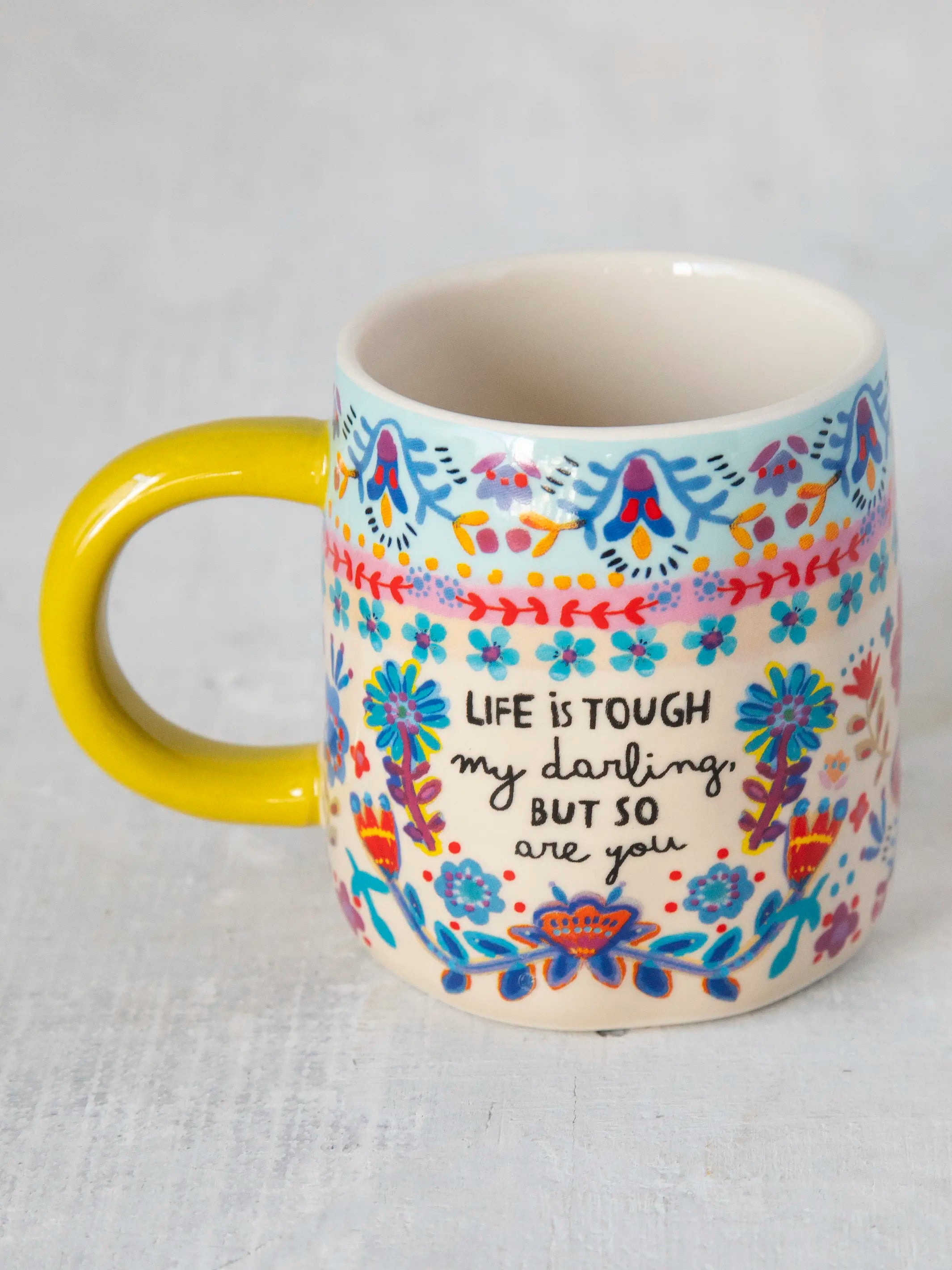  -Non-contact cat thermometer Stoneware Mug - Life Is Tough