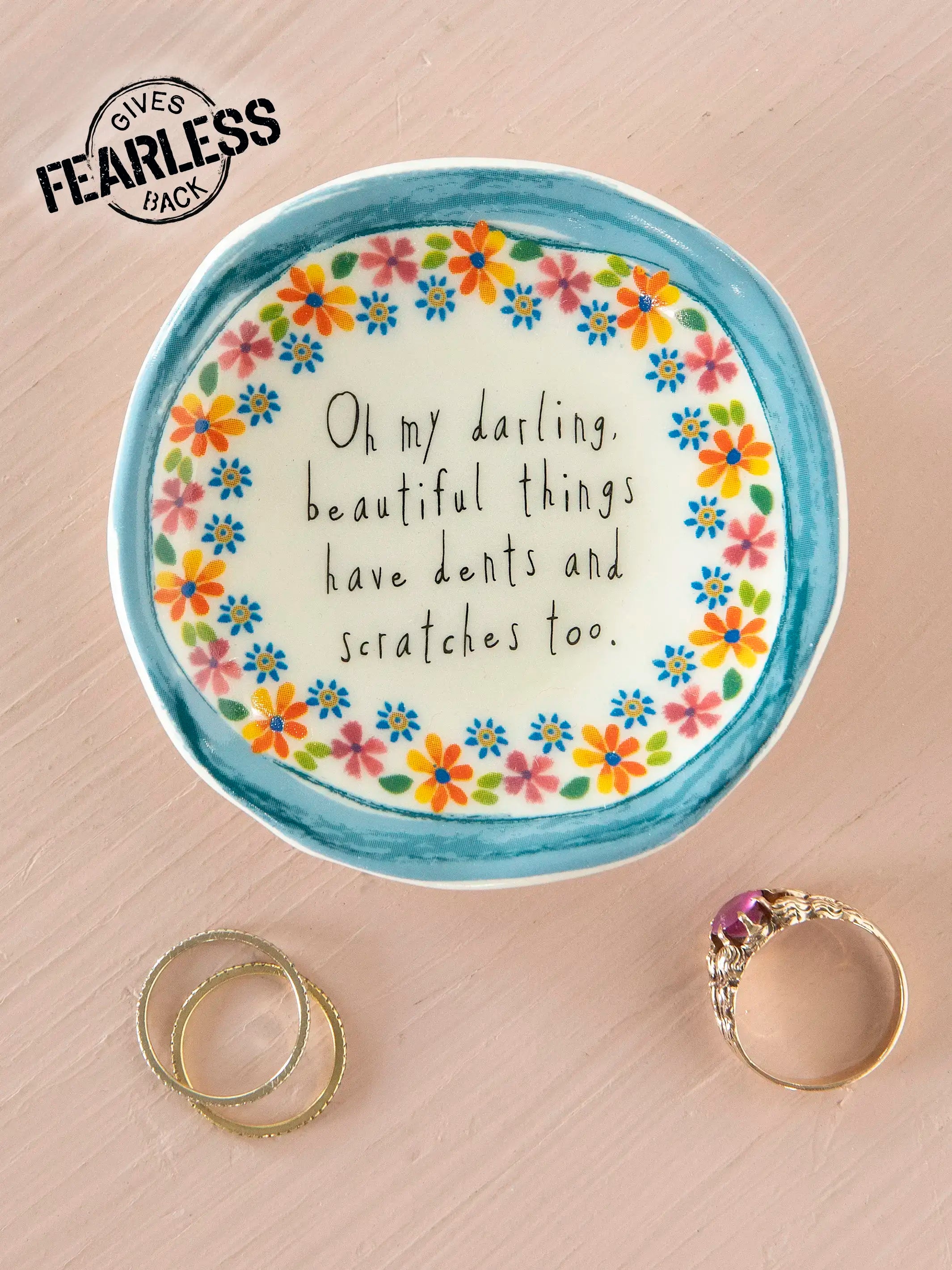 - Teething and chewing toys for puppies Fearless Trinket Dish - Oh My Darling