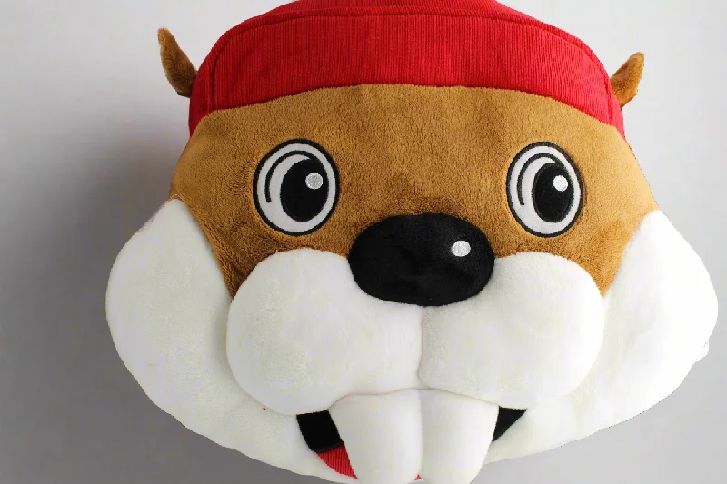 - Teething and chewing toys for puppies Buc-ee's Giant Plush Beaver Head Character