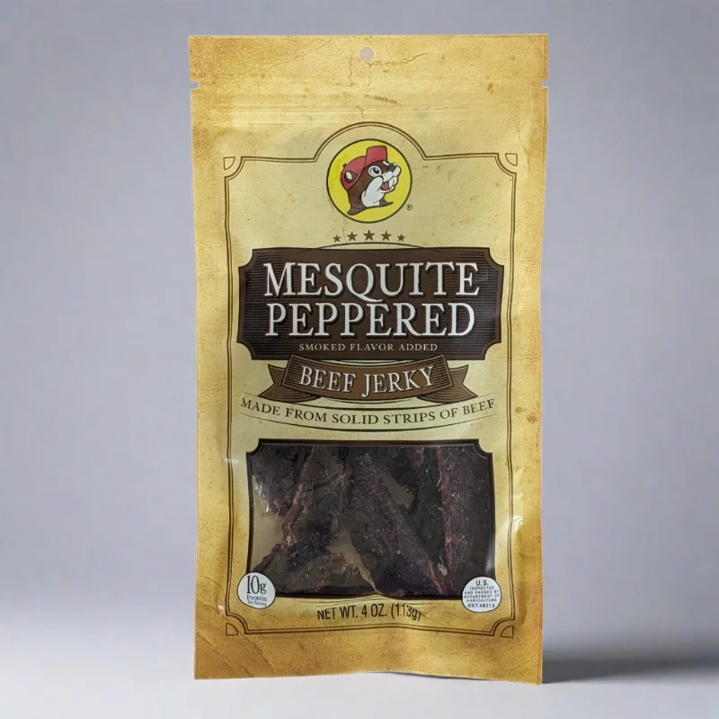 - Hamster silent running wheel to prevent chewing Buc-ee's Mesquite Peppered Beef Jerky