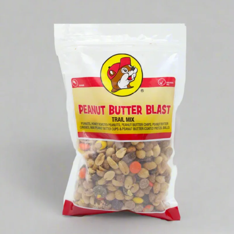  -Anti-scratch scratching board AND cat bed in one Buc-ee's Peanut Butter Blast Trail Mix