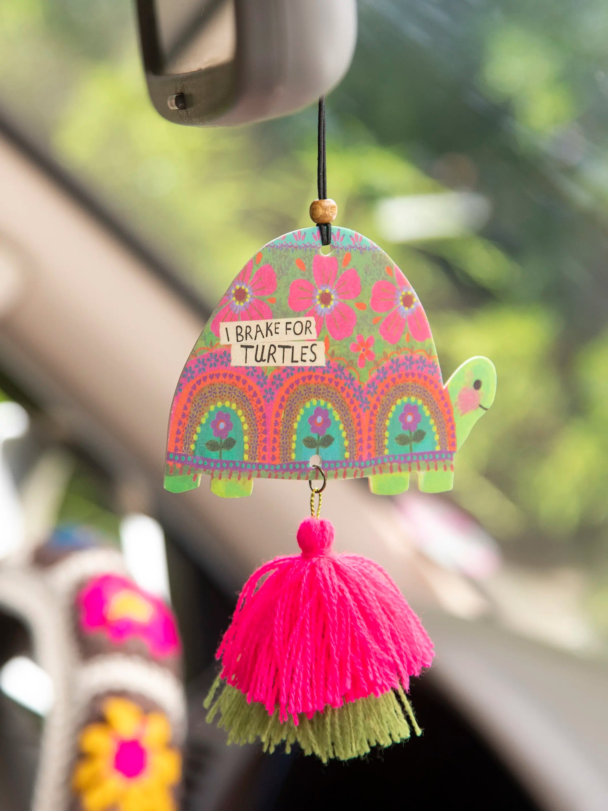  -Explosion-proof leash FOR LARGE dogs Car Air Freshener - I Brake For Turtles