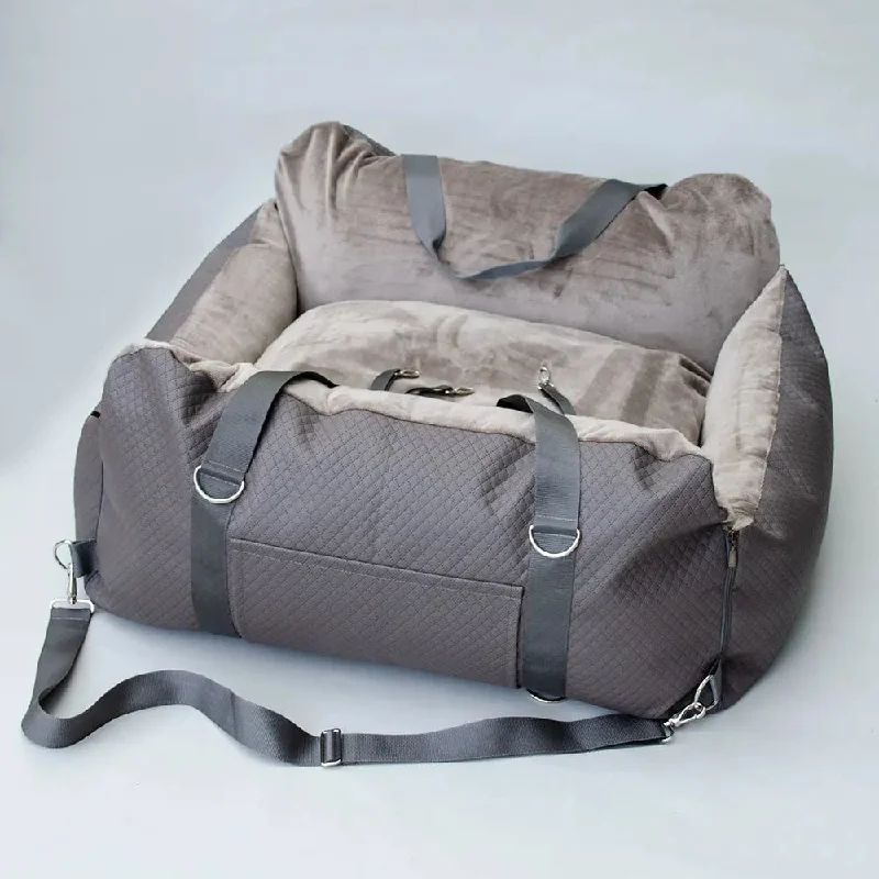 - Foldable and portable cat bag Travel Bed XXXL! Creme