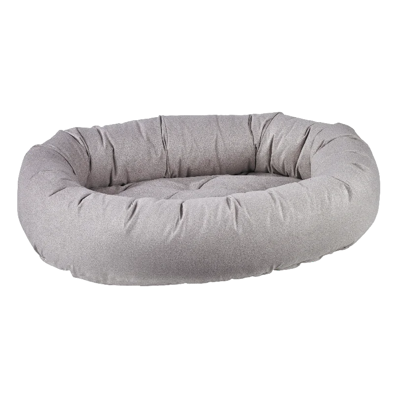 - Pet electric nail grinder silent model Donut Bed | Sandstone Flanella Microvelvet