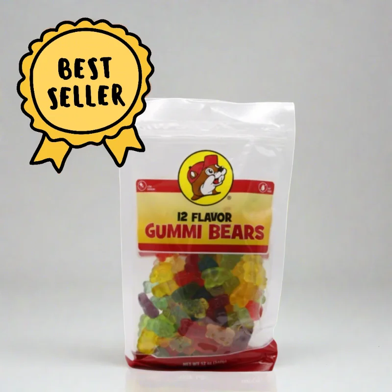  Buc-ee's 12 Flavor Gummi Bears