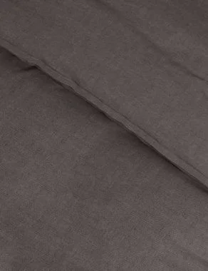 - Air box TSA certified check-in Pure Linen Bedding Set - Natural, Double (4 Ft 6)