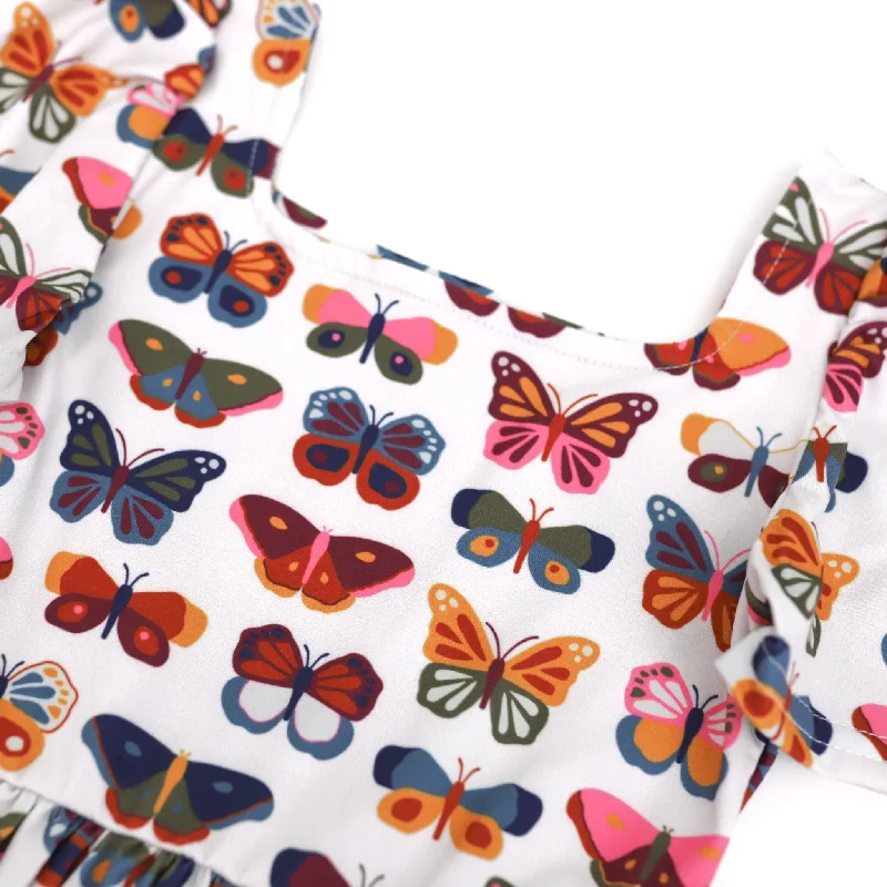  Butterfly Mod Twirl Dress
