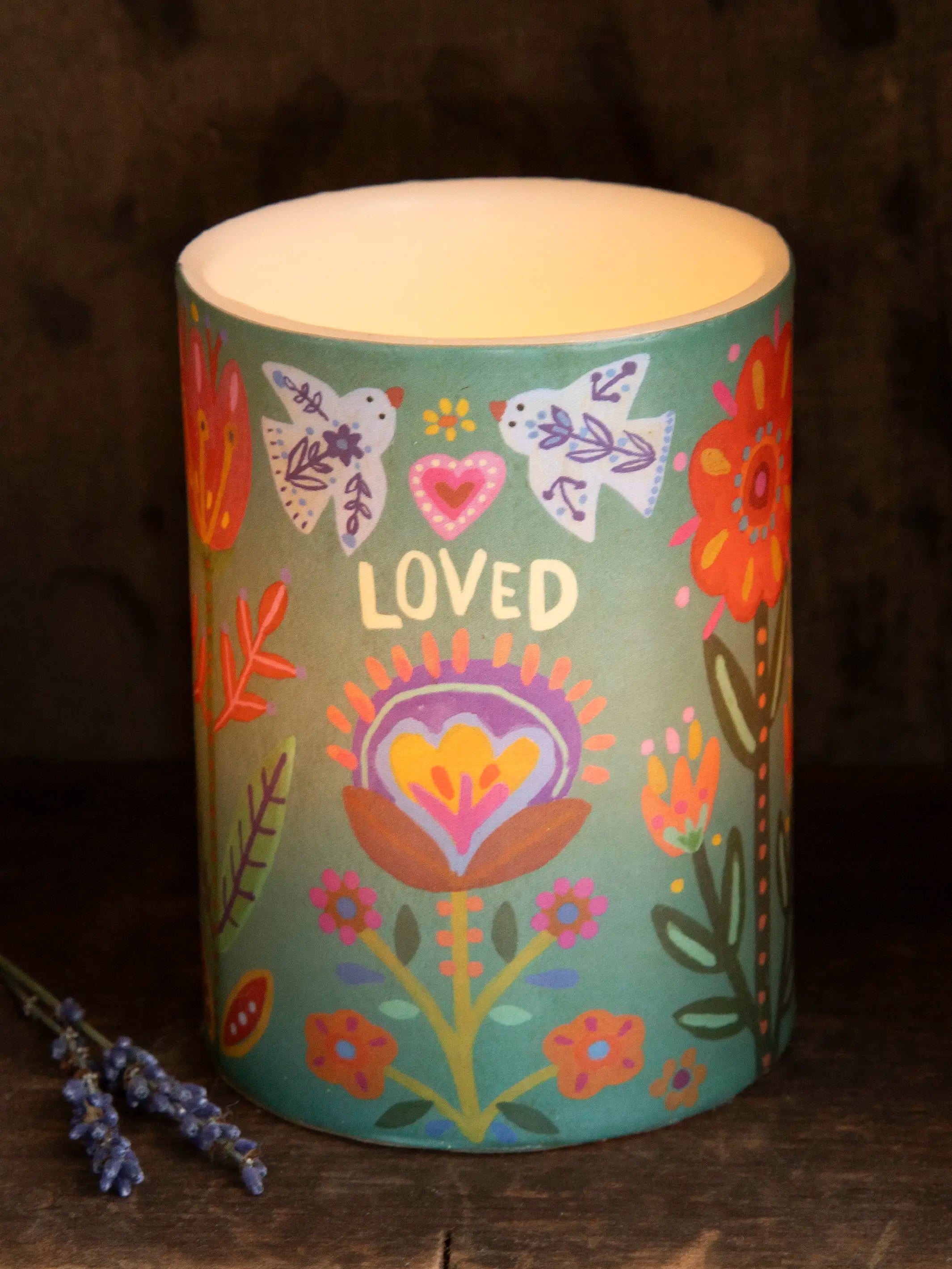  -Anti-scratch sofa protective cover Flameless Candle - Loved
