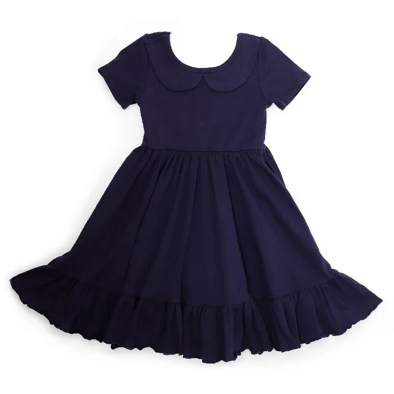 - Automatic induction pet water dispenser Navy Charm Dress
