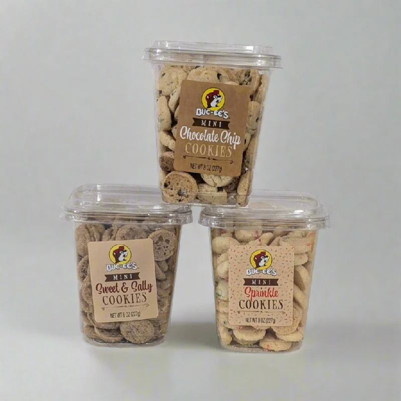 - Air box TSA certified check-in Buc-ee's Mini Cookies