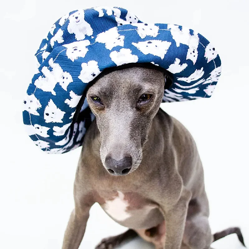  "Happy Hat" mit Hundemotiven