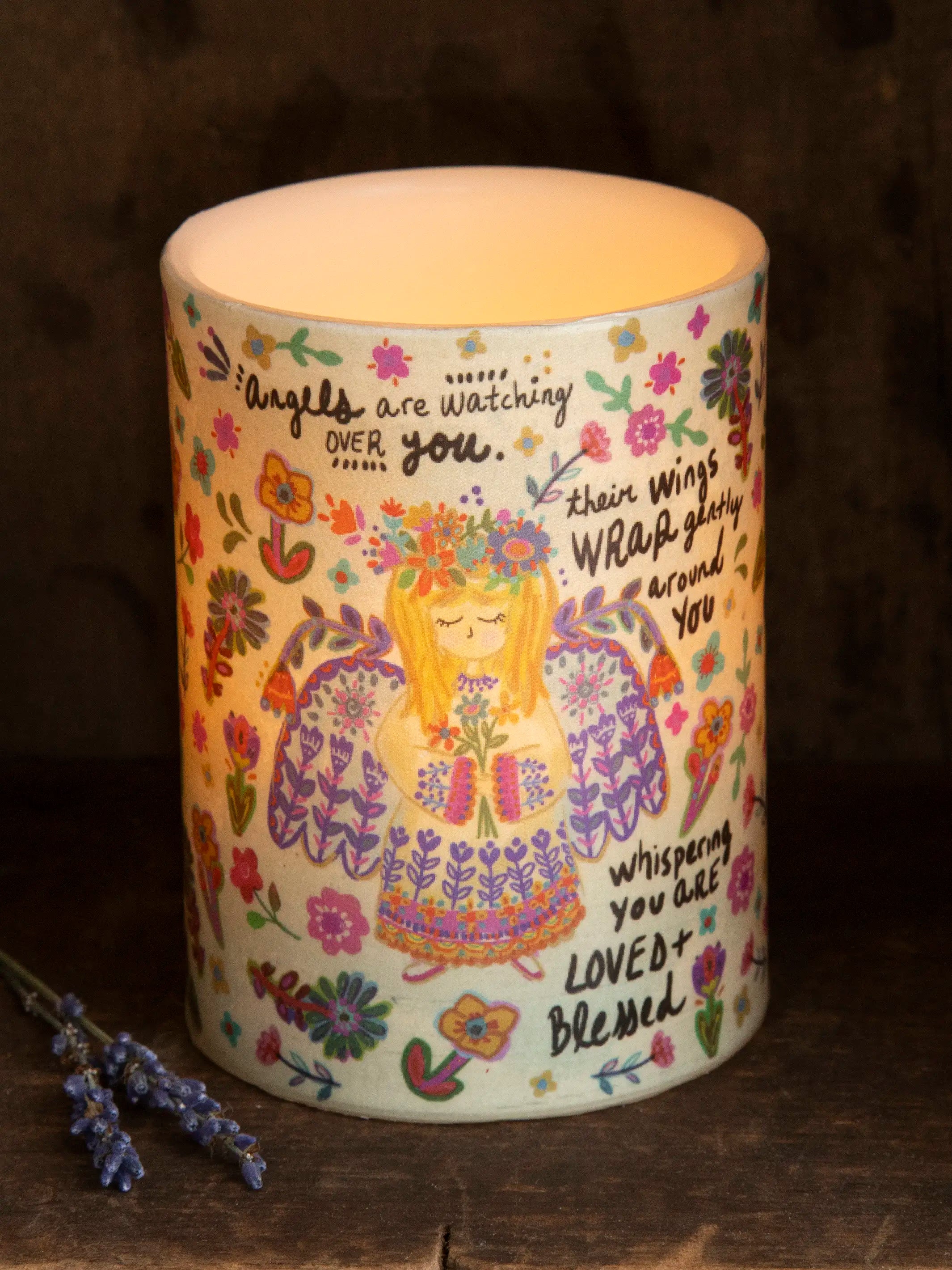 - Pregnant cat delivery room warming box Flameless Candle - Angels Watching