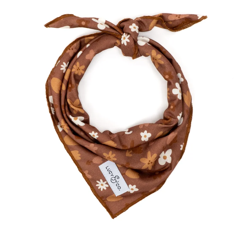 - Postoperative pet anti-licking Elizabethan collar Chocolate Meadows Bandana