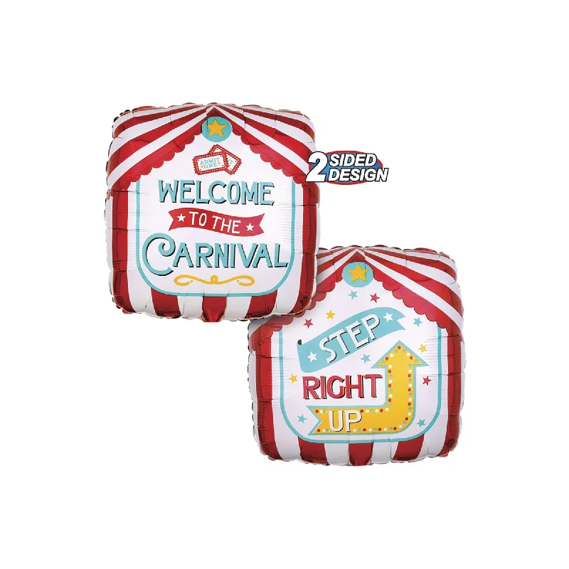 - Rabbit grass rack to prevent waste food box Carnival Foil Balloon, 18 Inches, 1 Count