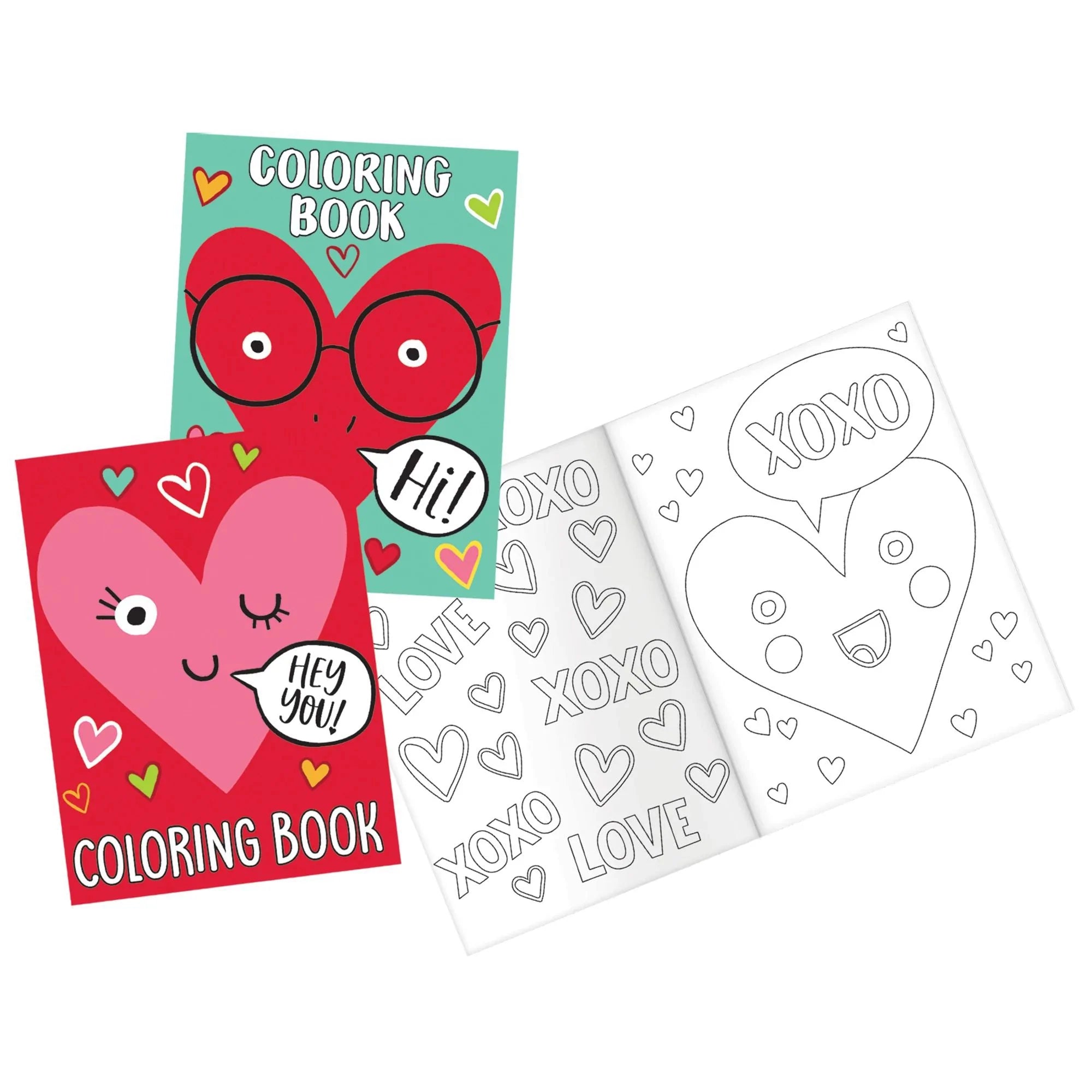 - Parrot climbing and standing wooden frame Heart Face Coloring Books, 12 Count