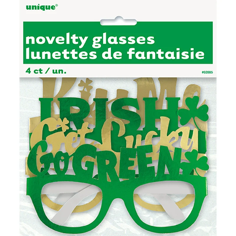 - Pet monitor with camera St-Patrick's Day Party Glasses, 4 Count