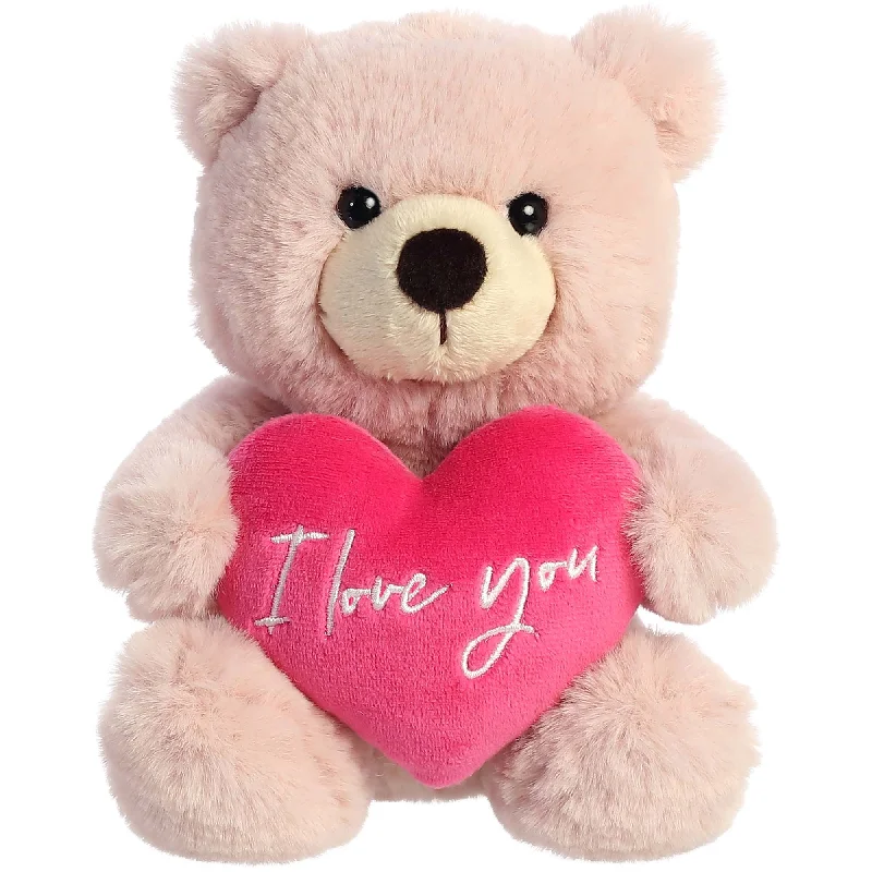 - Cat stress soothing spray "I Love You" Pink Plush Teddy Bear, 6,5 Inches, 1 Count