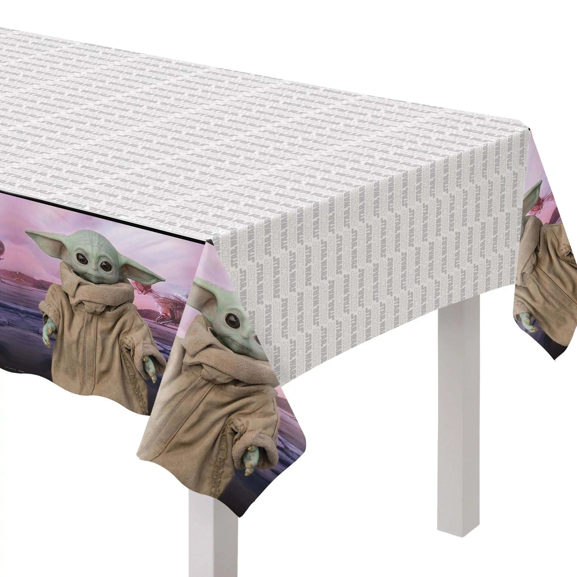 - Pet smart GPS locator Disney Baby Yoda Plastic Tablecover, 54 x 96 Inches, 1 Count