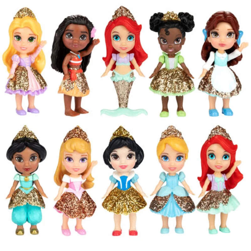 - Air box TSA certified check-in Disney Princess Mini Doll, Assortment, 3 Inches, 1 Count