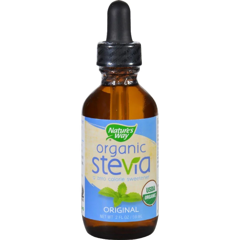  Natures Way Stevia - Organic - Original Unflavored - Drops - 2 Oz