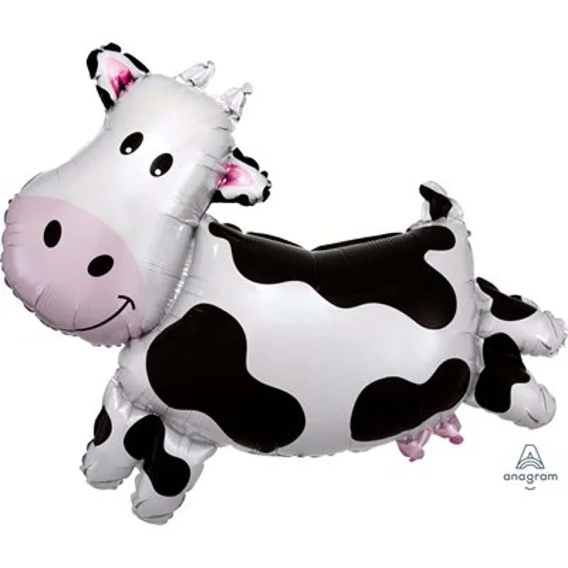 - Car dog seat belt Cow Supershape Foil Balloon, 28 Inches, 1 Count