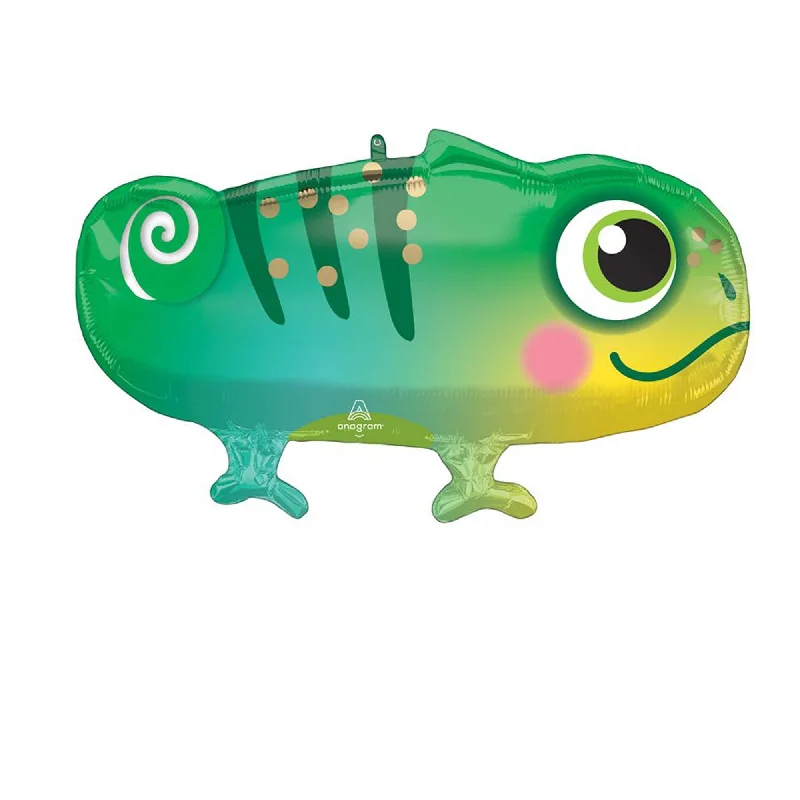  Chameleon Foil Balloon, 22 Inches, 1 Count