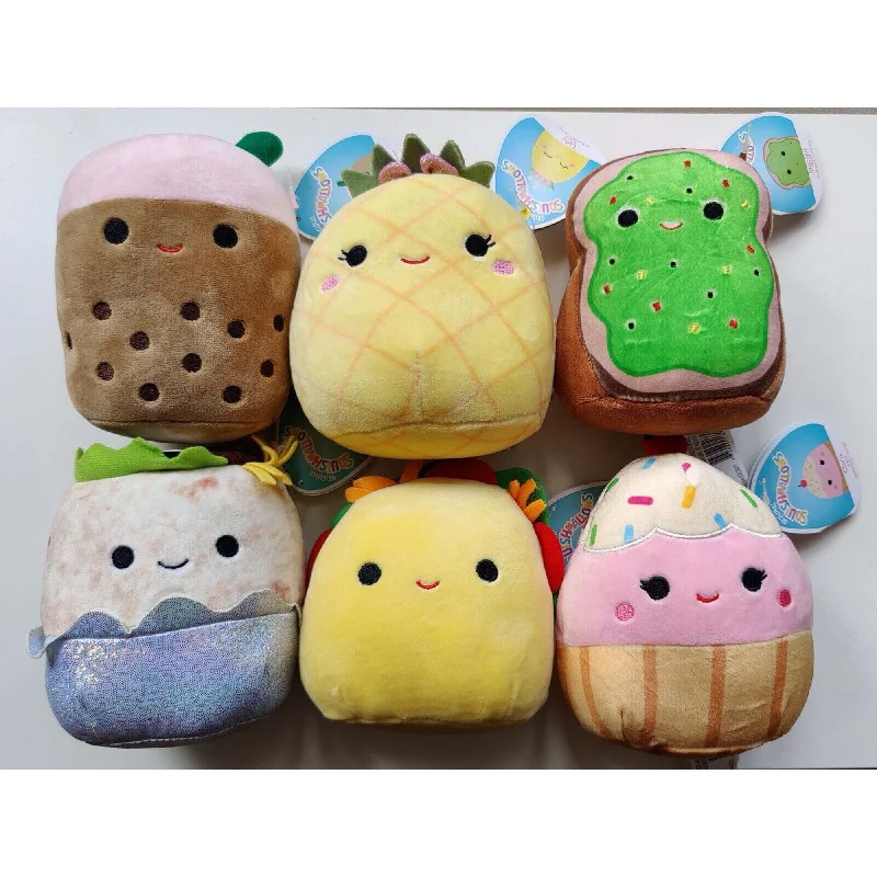- Dog disposable foam shower gel Food Squishmallow Plush, 5 Inches, Assortment, 1 Count