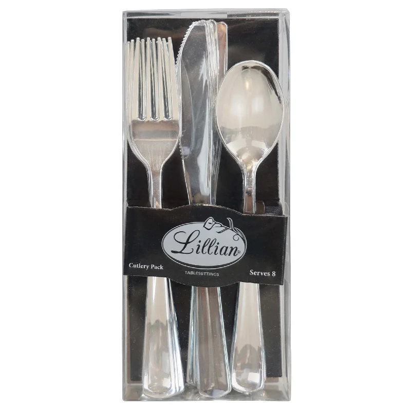  -Explosion-proof leash FOR LARGE dogs Silver Plastic Cutlery Set, 24 Count