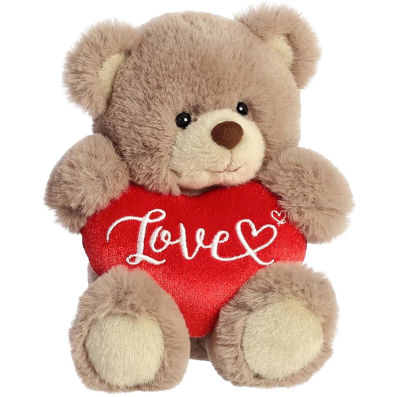  -Explosion-proof leash FOR LARGE dogs "Love" Plush Teddy Bear, 8 Inches, 1 Count