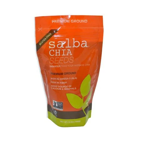  Salba Smart Premium Ground Salba Chia Seeds - 6.4 Oz - Case Of 6