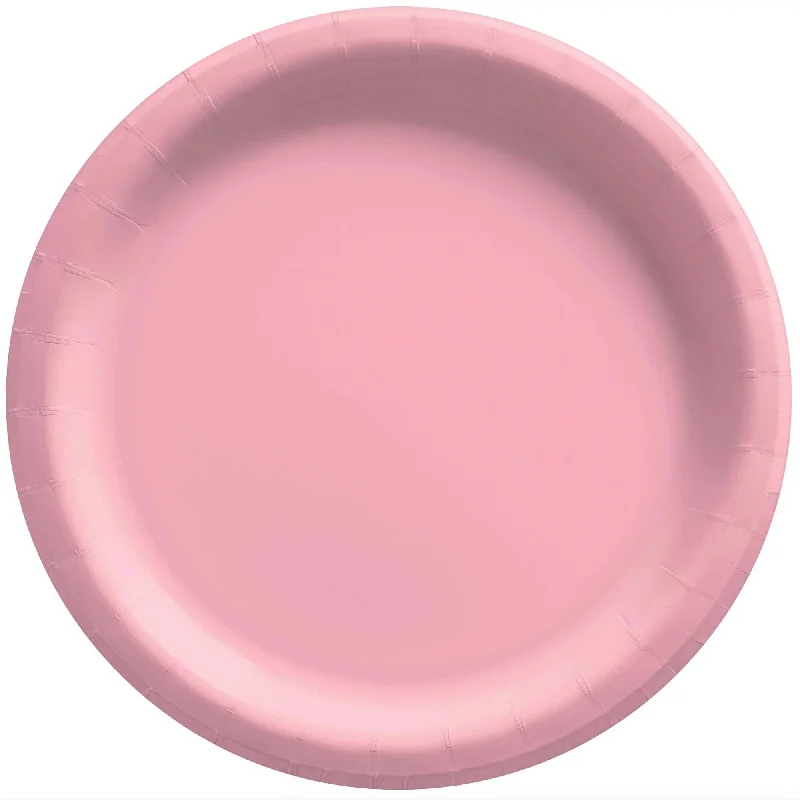 - Car dog seat belt New Pink Round Paper Plates, 7 Inches, 20 Count