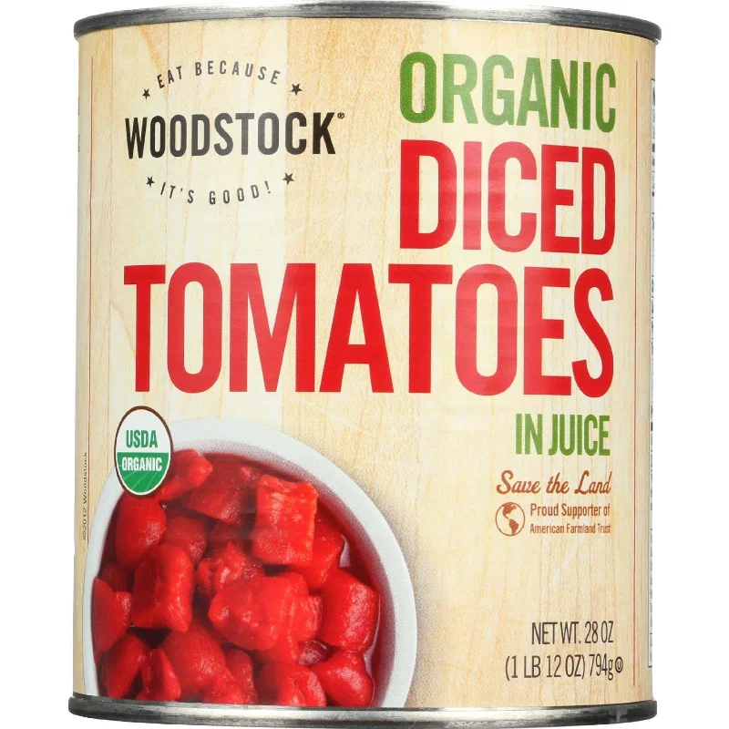 - Car dog seat belt Woodstock Tomatoes - Organic - Diced - In Juice - 28 Oz - Case Of 12
