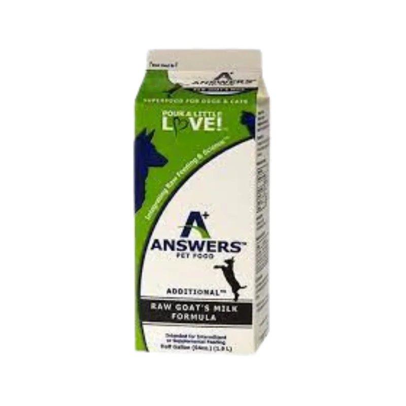 Answers Raw Goat Milk