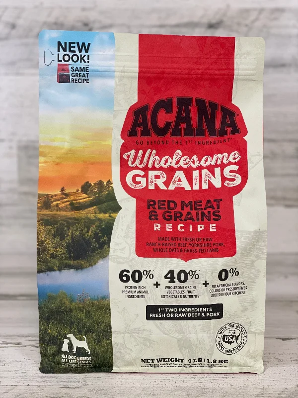 Acana Wholesome Grains Red Meat & Grains Dry Dog Food