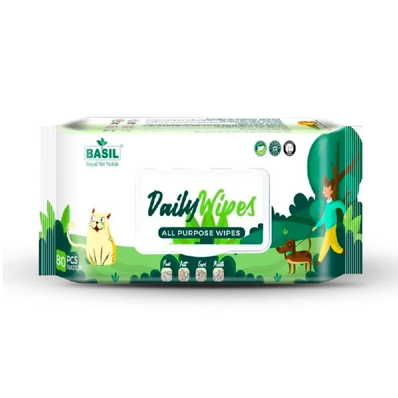 Basil Wet Wipes 80pcs