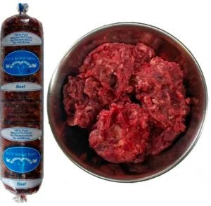 Blue Ridge Beef Lean Beef Grain-Free Raw Frozen Chub Dog Food