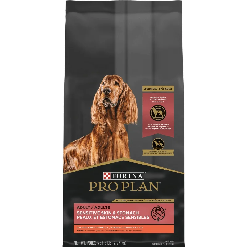 Purina Pro Plan Adult Sensitive Skin & Stomach Salmon & Rice Formula Dry Dog Food