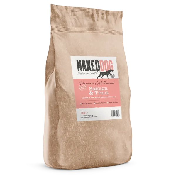 NAKEDDOG Cold Pressed Salmon & Trout 10kg