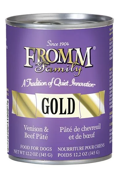 Fromm Pate Venison and Beef Wet Dog Food