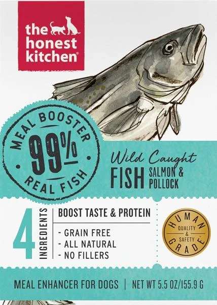 The Honest Kitchen D Salmon & Pollock Booster 5.5 oz.