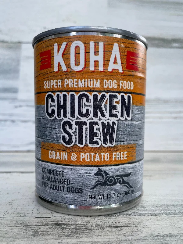 Koha Chicken Stew Canned Dog Food 12.7oz