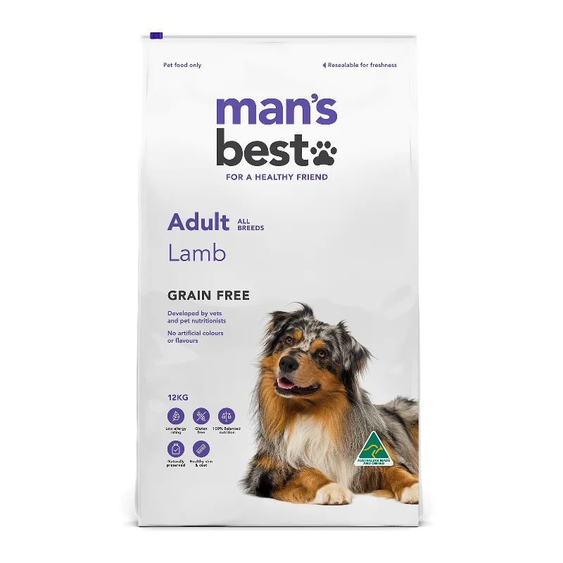 Man's Best Dog Food Adult Lamb