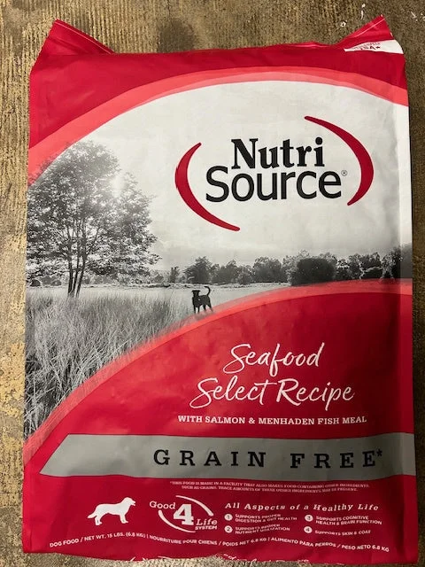 NutriSource Dog Food, Grain Free Seafood Select 26lb