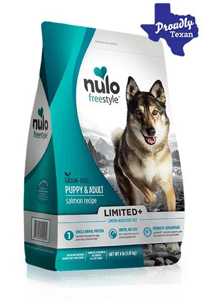 Nulo Freestyle Limited+ Salmon Puppy & Adult Dry Dog Food