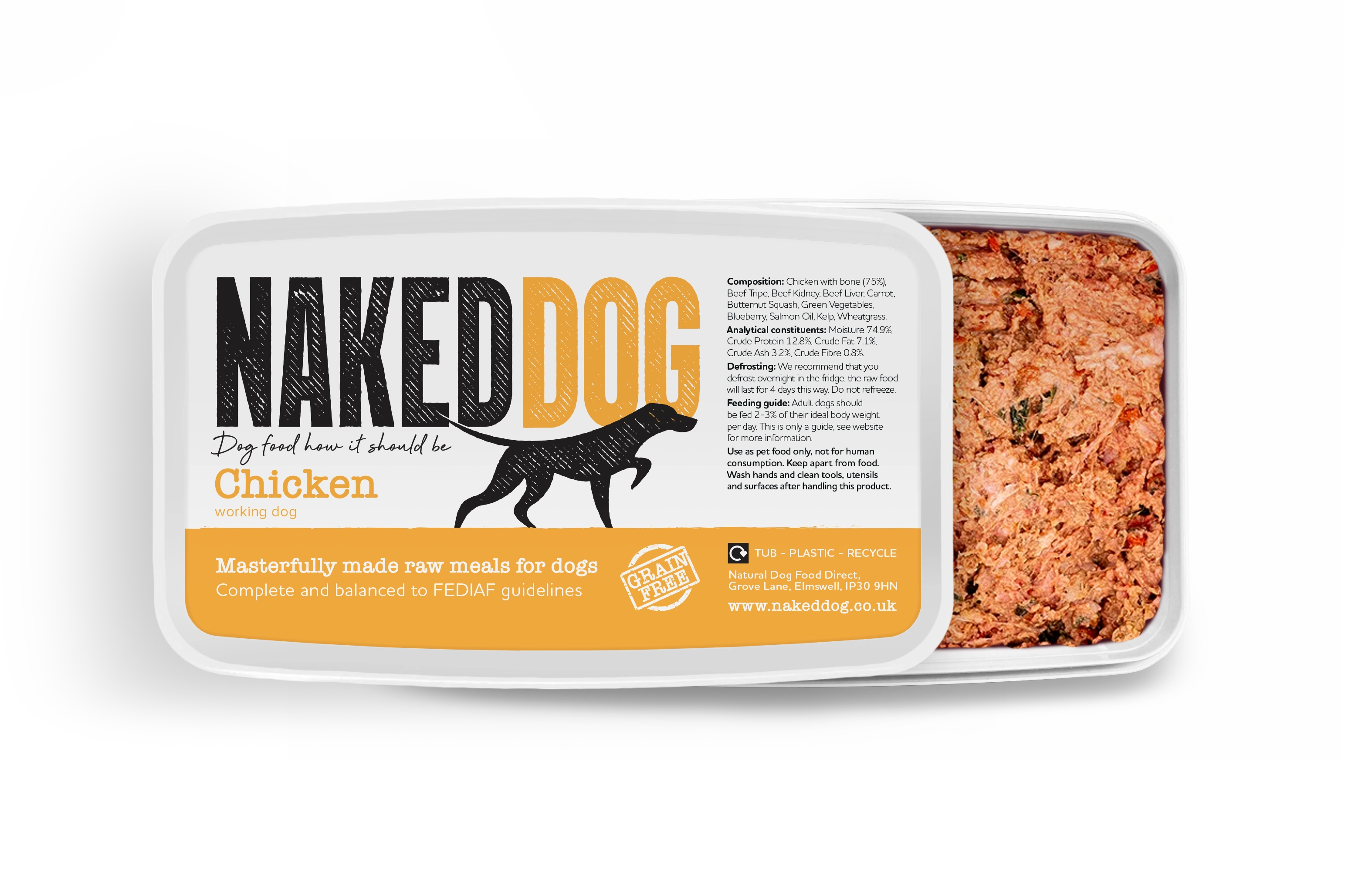 NAKEDDOG Original Chicken 500g